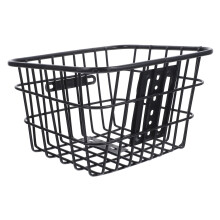 Black Foldable Bike Handlebar Rack Basket