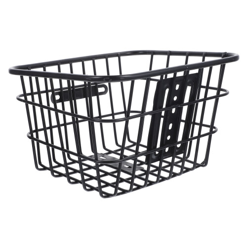 Black Foldable Bike Handlebar Rack Basket