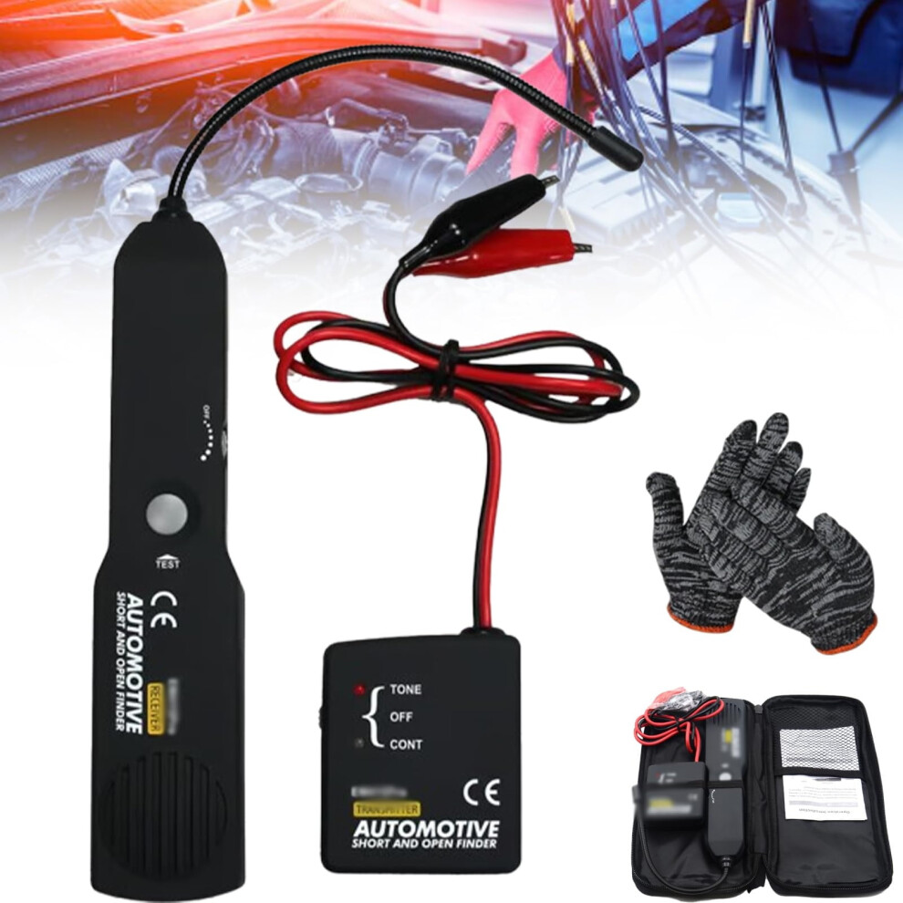 Digital Automotive Circuit Tester Scanner Diagnostic Tool, Open Short Finder Wire Continuity Check Electrical Problems 9122141080589