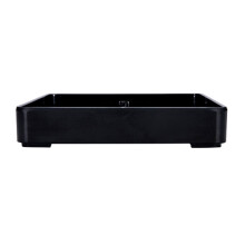 Delt serveringsbrett i plast 1 sett 7,8 x 7,8 x 1,5 tommer