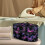 Butterfly Pattern Polyester Carrying Bag with Handle and 2