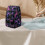 Butterfly Pattern Polyester Carrying Bag with Handle and 3