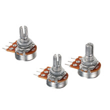 Guitar Potentiometer A1M Split Shaft 3 pcs
