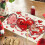 Valentinstag-Tischsets mit Herzmuster, 45 x 30 cm 1