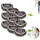 Chenille Refill Mop Pads Dark Gray 9-Pack Washable 1