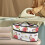 Red Rose Pattern Steamer Organizer Case Portable 2