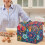 Boho Mandala Flower Kitchen Stand Mixer Cover with Top Handle, Adjustable Drawstring & Waterproof – Compatible with KitchenAid 5