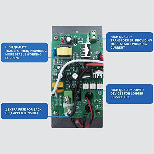 Replacement Traeger Digital Pro Controller, Compatible with Traeger Grills, Includes Waterproof Meat Probe (2pc) & 7" RTD Sensor 2