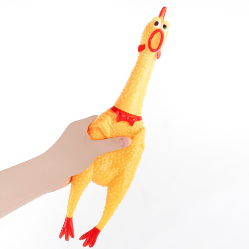 Yellow Scream Chicken Toy for All Ages