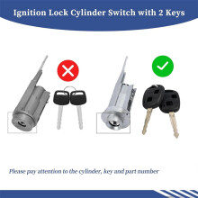 Interruptor de cilindro de cerradura de encendido con 2 llaves, compatible con LEXUS LX470, TOYOTA 4RUNNER, FJ CRUISER Y TUNDRA.