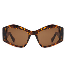 Polarized Unisex Sunglasses Retro Tortoise Shell Frame Dark