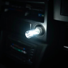 Retro LED nočné svetlo s motívom sklenenej fľaše, 2,36 palca, USB, stmievanie kohútikom