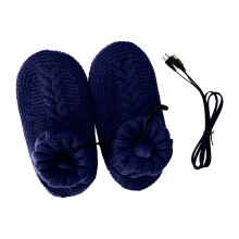 USB Electric Heated Socks for Men & Women – Thermal Winter Warm Socks Compatible with USB Power Banks