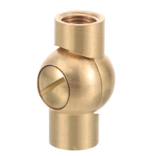 Light Adapter Lamp Adapter Copper Golden 1Pack