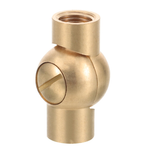 Light Adapter Lamp Adapter Copper Golden 1Pack