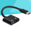 Adaptateur microphone USB-C vers jack 3,5 mm pour appareils USB-C avec conversion audio (1 unité). 1