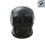 (Black, 4PCS) Halloween Skull Cabinet Knobs - 4pcs 3