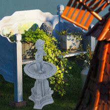 Petite Statue de Garçon de Jardin en Résine pour Maison de Poupée à l'Échelle 1:12 - Jouet pour Enfants