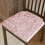 Roze stretch fluwelen stoelhoes van elastisch polyester fleece 1