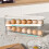 2-Pack Auto Rolling Egg Dispenser, 12-Egg Capacity, Easy-Load Cascading Rack for Kitchen/Pantry/Fridge – Compatible with Standard Eggs 6