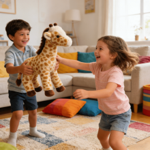 Giraffe Plush Toy Soft Stuffed Animal 1 Piece