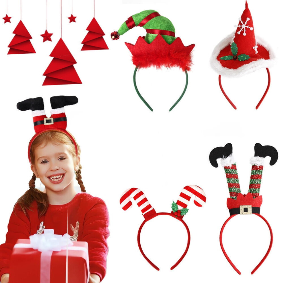 Christmas deer antlers headband for adults