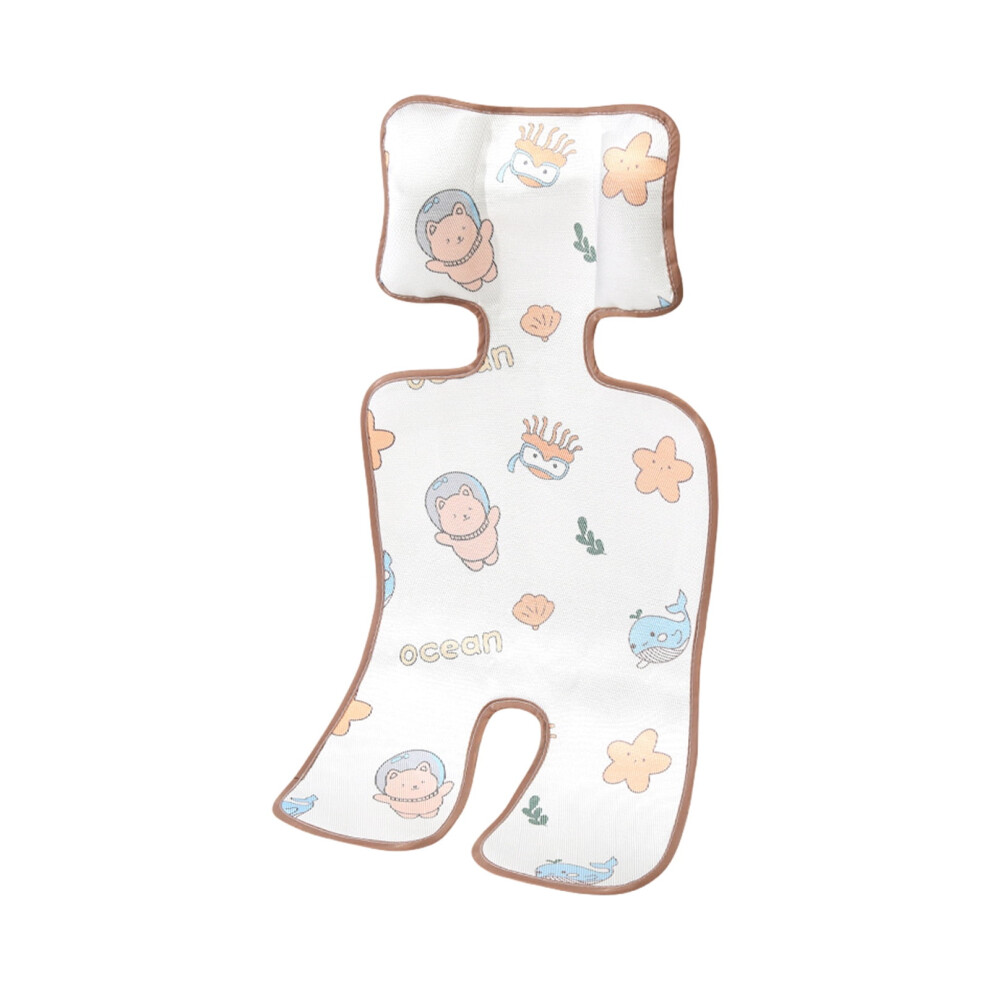 Baby Pram Cusion Pushchair Seat Cooling Pad Seat Liner Toddler Pram Breathable Pad