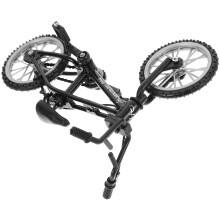 unbranded Tiny Artificial Bicycle Doll House Bike Miniature Toys Miniatures Black