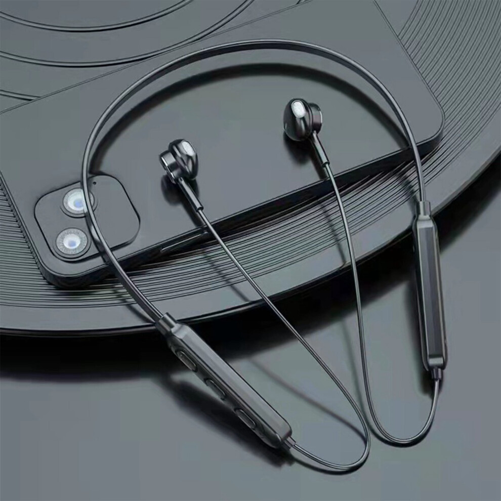 Neckband Bluetooth Earbuds With Mic, Noise Reduction, Ultra-LightweightâCompatible With All Bluetooth Devices 9336866744545