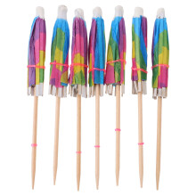 50 palitos de papel creativos con forma de fruta para decoración, multiusos, 15 cm (6 pulgadas)