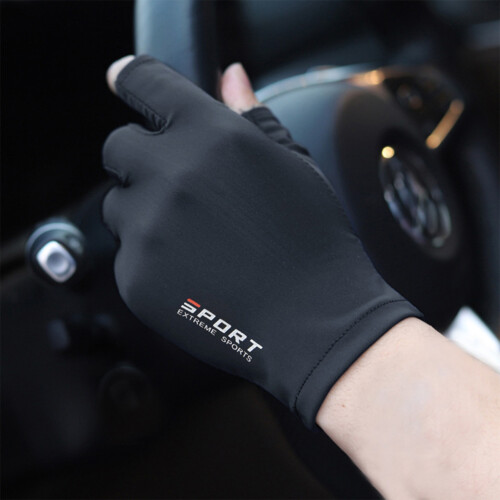 UV-Protection Ice Silk Gloves for Cycling 1