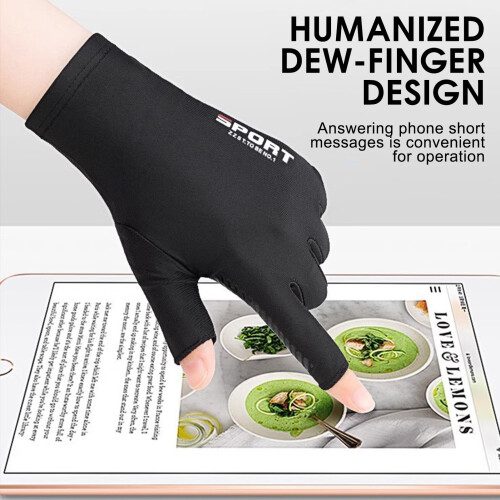 UV-Protection Ice Silk Gloves for Cycling 2