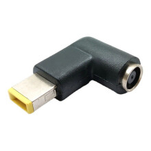 DC7.9x5.5mm Female to Round Head Square Port Male Socket Connector Adapter Laptops Power Charging Converter