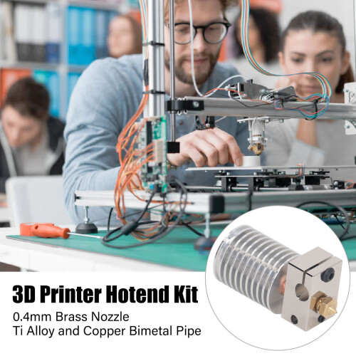 3D-Drucker-Hotend-Kit mit 0,4 mm Messingdüse für Dragon Voron0.1 2