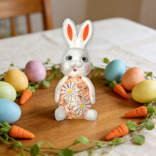 Easter Bunny Desktop Decor Holiday Gift