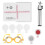 9PCS Eyeglasses Optometric Testing Tool Double Holder, AC/A Phoria Range 2