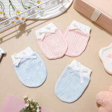 Baby Cotton Mittens Prevent Scratching 2 Pairs