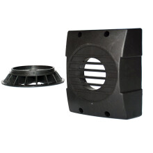unbranded 2 Pcs Stroller Fan Stand Fan Spindle Motor Back Cover Baby Size 2 Black