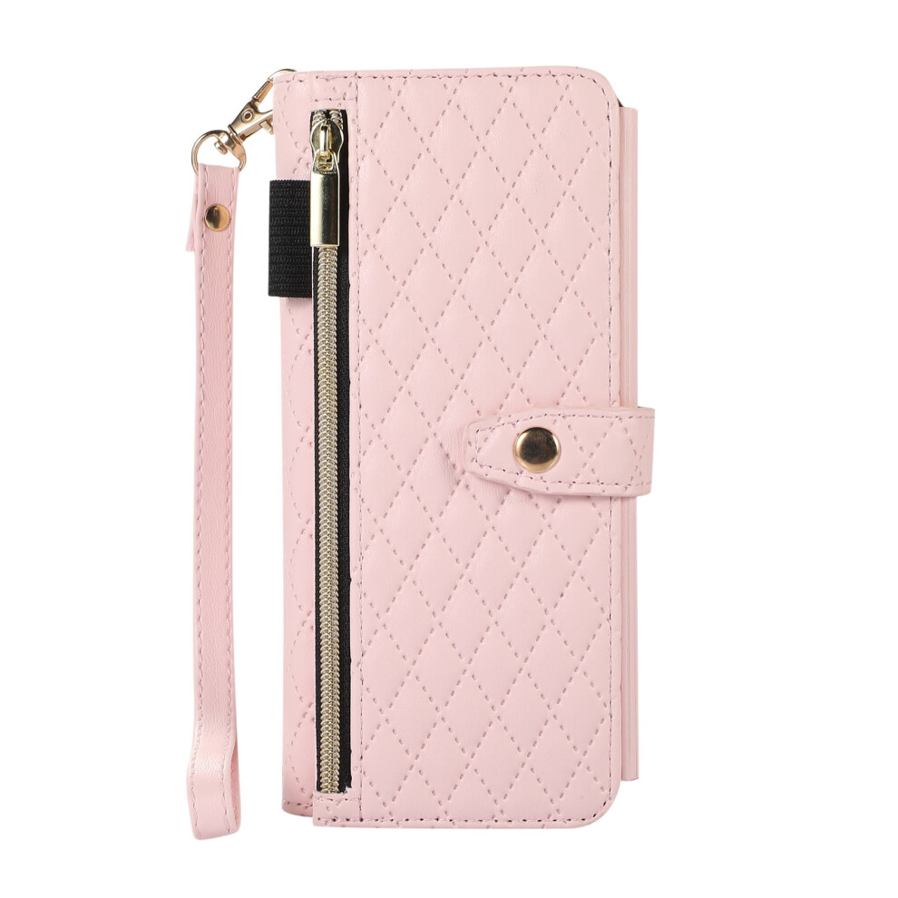 Allytech Galaxy Z Fold6 5G Wallet Case Â Pu Leather, Zipper Cash Pocket, Card Slots, Kickstand, Shockproof, Compatible With Samsung Galaxy Z Fold6 9044386035578