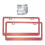 Bling Car License Plate Frame High Performance Decorative Sturdy Accessories Red 1