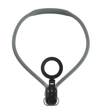 Magnetic Phone Chest Mount Strap – Hands-Free Neck Holder for iPhone 12-15 & Android, Detachable Quick Release for POV Hiking/Cycling/Vlogging
