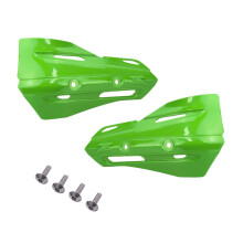 Generic Motorcycle Hands Guards Easy to Install Professional Fittings Universal Decoration Windshield Deflectors Green