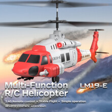 Drone, LM19-E With Missile 3.5 Channel Helicopter With 3-Speed Fixed Height For Toy