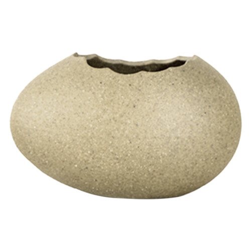 Ceramic Broken Egg Bowl Vase – Special Shaped Dessert/Bird's Nest Egg Modeling Bowl, 1pc, compatible with egg breakers