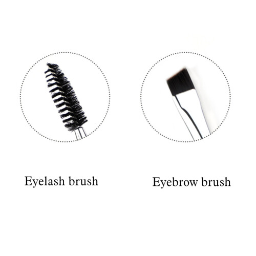 Elevate Your Brows: Portable Protective Cover Eyebrow Spoolie With Fast Makeup Application, 6Pieces 2