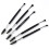 Elevate Your Brows: Portable Protective Cover Eyebrow Spoolie With Fast Makeup Application, 6Pieces 6