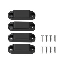 RV Magnetic Door Holder Accessories RV Storage Door Latch for RV Motor Homes 2 Set Black