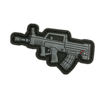 Tactical PVC Morale Patch, Hook Fastener
