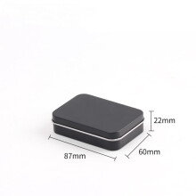 Boîte en fer mat carrée Spot Makou personnalisée à faire soi-même, boîte spéciale pour bijoux et armures, emballage pour armures