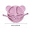 Bol à ventouse compartimenté en silicone pour bébés 20 x 20 cm 3